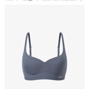 Cool Fit Blue Charcoal Wireless Bra